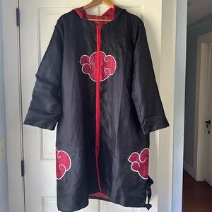 Black and Red Hooded Cloak, Men’s M
